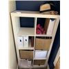 Image 1 : Wooden Vertical Storage Unit (Contents NOT Included) (58.75"H x 31"W x 15.5"D)