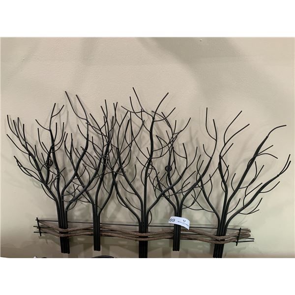 Metal Tree Wall Decor (30"W x 21"H)
