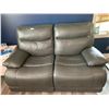 Image 1 : Electronic Reclining Sofa w/ Leather Care Kit (41"H x 66"W x 40"D)