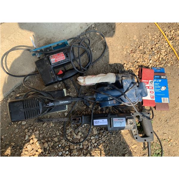 Assortment of Power Tools