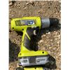 Image 4 : 3 x Ryobi Power Drills (2 x P234G; 1 x P205G)