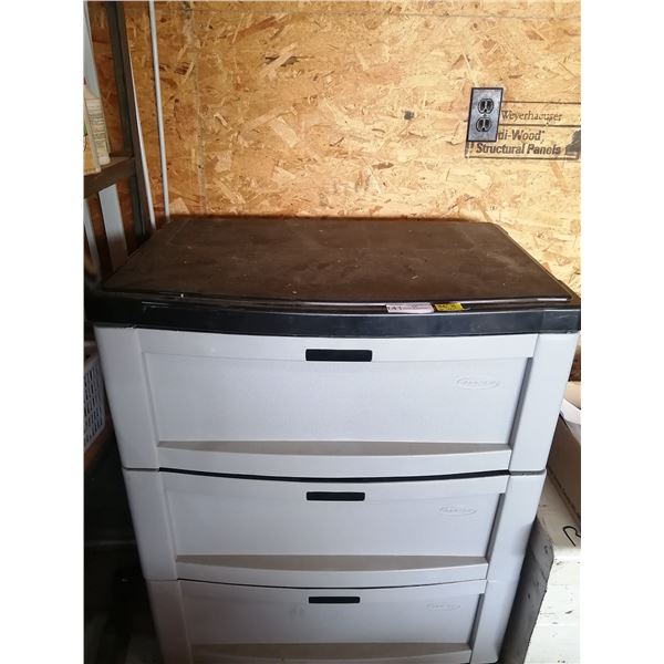 Plastic Storage Unit (36"H x 30"W x 20"D)