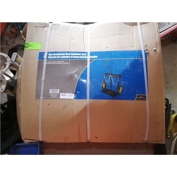 PowerFist Oxy-Acetylene Dual Cylinder Cart (New in Box)