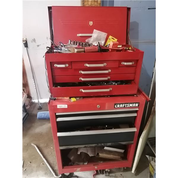 Craftsman Tool Chest w/ Large Collection of Tools