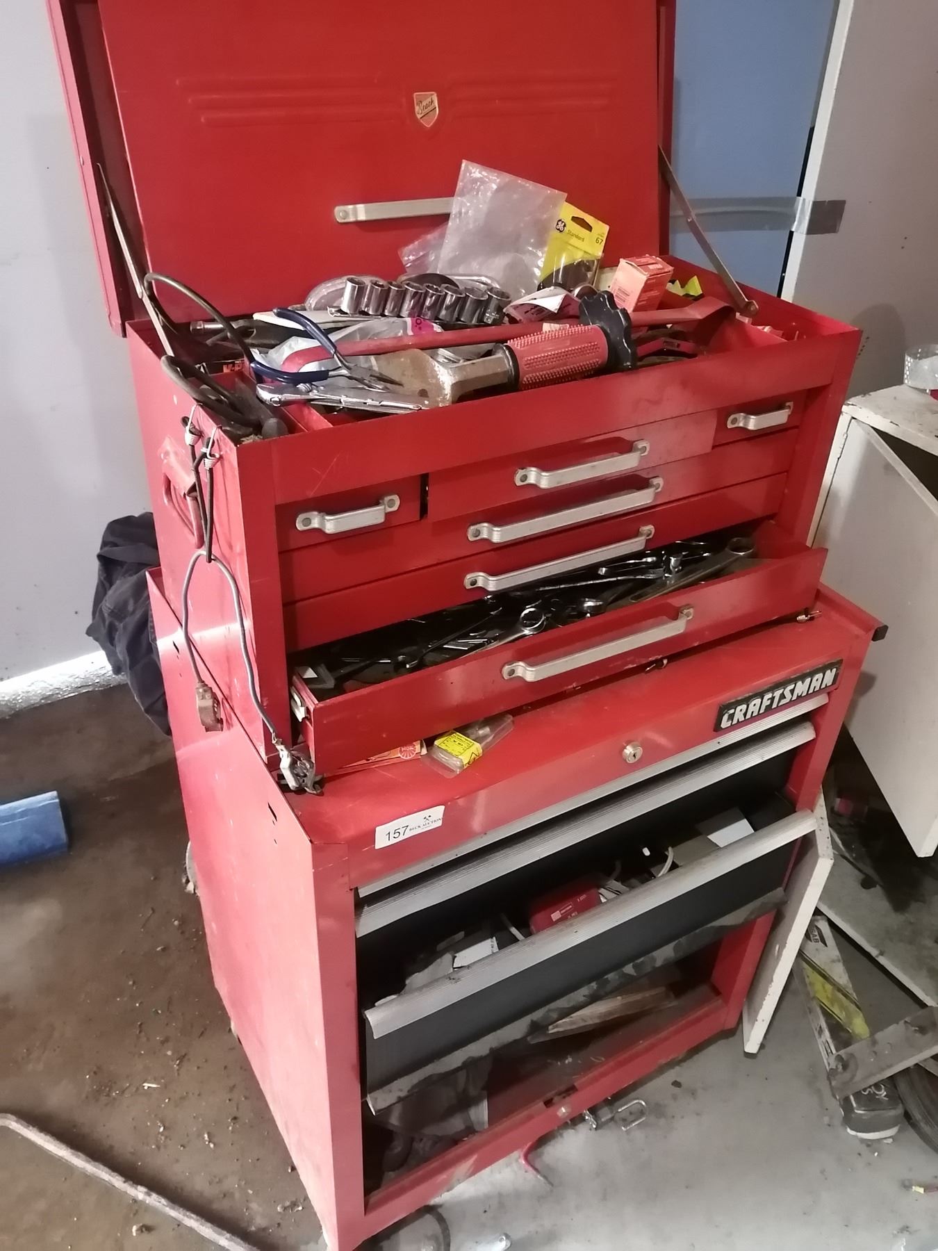 Craftsman Tool Chest w/ Large Collection of Tools Beck Auctions Inc.