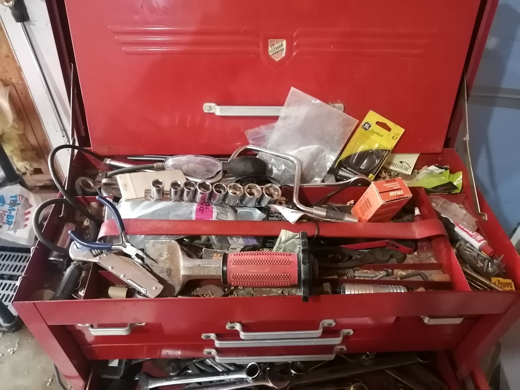 Craftsman Tool Chest w/ Large Collection of Tools Beck Auctions Inc.