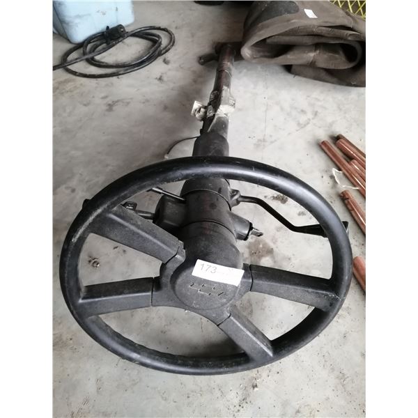 Chevy Steering Column w/ Key in Ignition