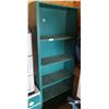Image 1 : Green Wooden Shelving Unit (73"H x 29"W x 12.5"D)