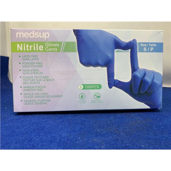 Medsup Nitrile Gloves (Small) 100pcs
