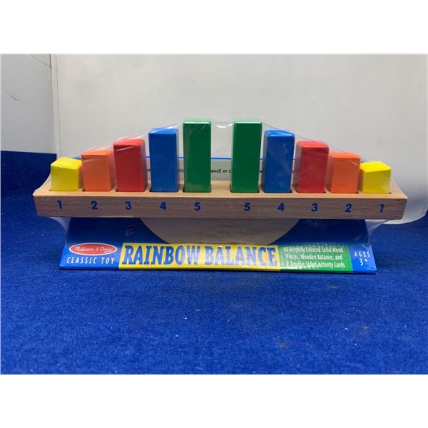 Melissa and Doug Rainbow Balance Solid Wood Toy