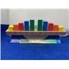 Image 1 : Melissa and Doug Rainbow Balance Solid Wood Toy