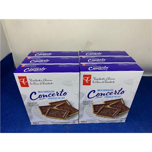 Presidents Choice Mix Chocolate Concerto Cookies (6 x 240g)