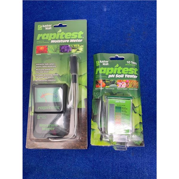 Luster Leaf Rapitest Moisture Meter, PH Soil Tester