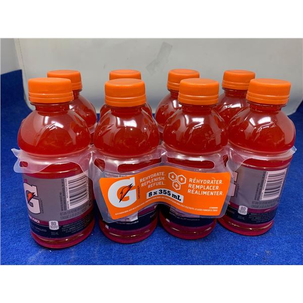 Gatorade Fruit Punch Electrolyte Beverage (2 x 355ml)
