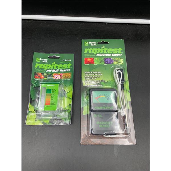 Luster Leaf Rapitest PH Soil Tester and Moisture Meter
