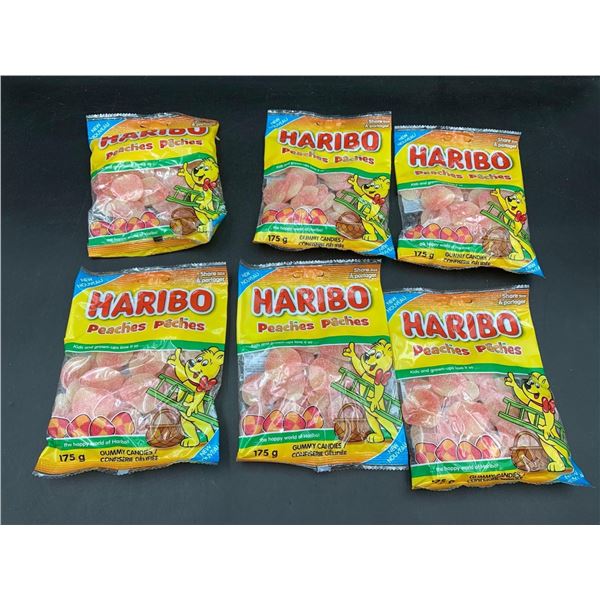Haribo Peach Gummy Candy (6 x 175g)