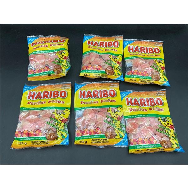 Haribo Peach Gummy Candy (6 x 175g)