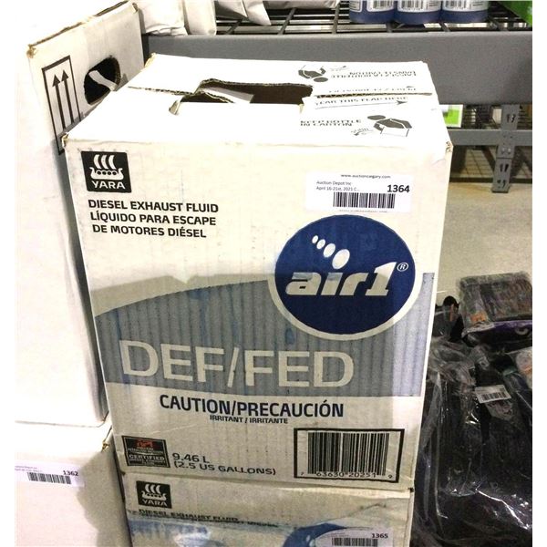 Diesel Exhaust Fluid asst. brands (9.46L)