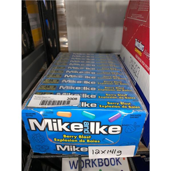 CASE LOT - Mike and Ike Berry Blast 12x141g
