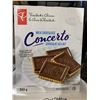 Image 2 : CASE LOT - PC Concerto Milk Chocolate Biscuits 12x240g