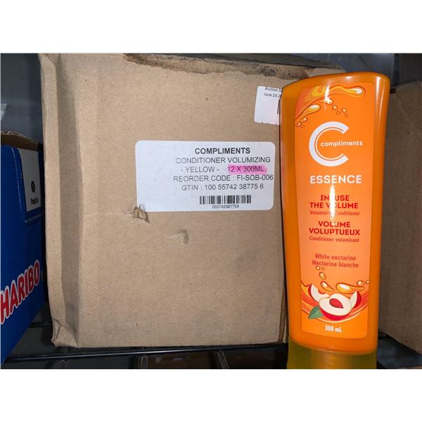 CASE LOT -Compliments Conditioner Volumizing Yellow 12x300ml