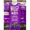 Image 2 : CASE LOT -Bio Steel Sports Hydration Drink 12x500ml Grape