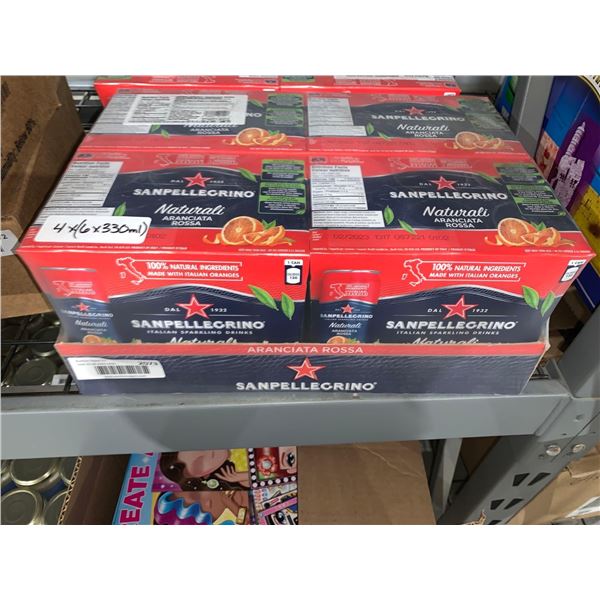 CASE LOT - Sanpellegrino Aranciata Rossa 4 x 6 x 330ml
