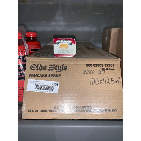 CASE LOT - Olde Style Pancake Syrup 120x42.5ml