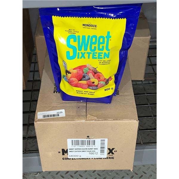 CASE LOT - Mondoux Sweet Sixteen Candy 6 x 900g