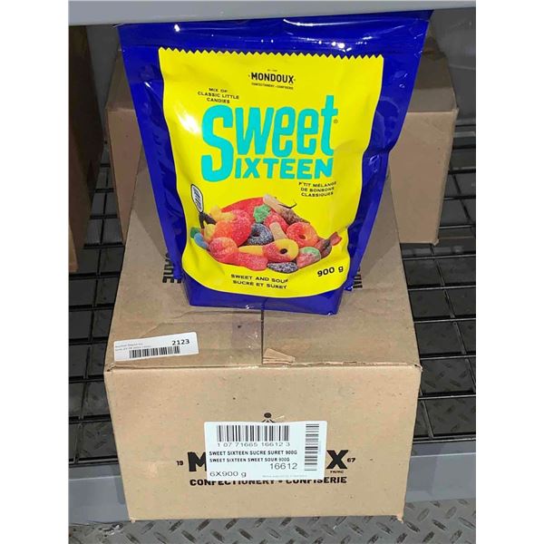 CASE LOT - Mondoux Sweet Sixteen Candy 6 x 900g