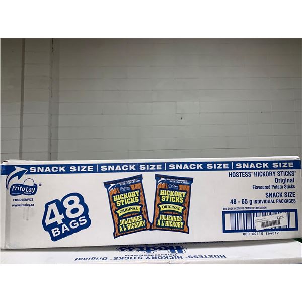 CASE LOT - Frito Lays Hickory Sticks 48X65g