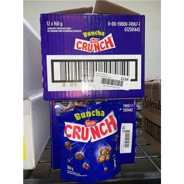 CASE LOT - Nestle Buncha Crunch 12x160g