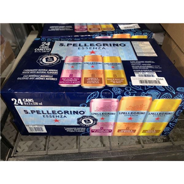 CASE LOT - S.Pellegrino Essenza 8 x 3 x 330ml