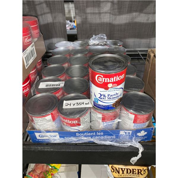 CASE LOT - Carnation Partly Skimmed Milk 24x254ml