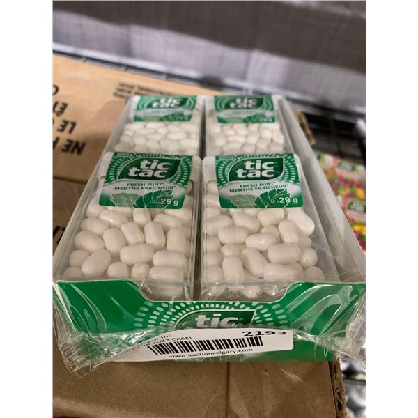 CASE LOT - Tic Tack Fresh Mint 12x29g