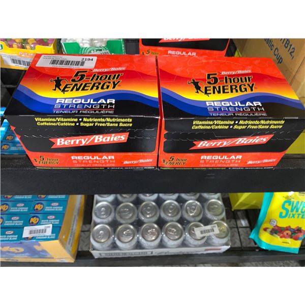 CASE LOT - 5 Hour Energy Shots 24x57ml