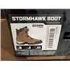 Image 4 : NEW Stormhawk Brown Size 10 Hiking/Bike Books