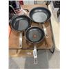 Image 1 : Set of 3 Kirkland Professional Fry Pans
