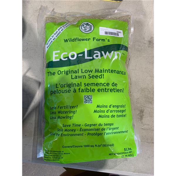 Wildflower Farm's Eco-Lawn Low Maintenance Lawn Seed 5 Lb Bag