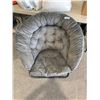 Image 1 : Urban Lounge Over Sized Folding Saucer Chair - Minor Damage as Shown In Photos