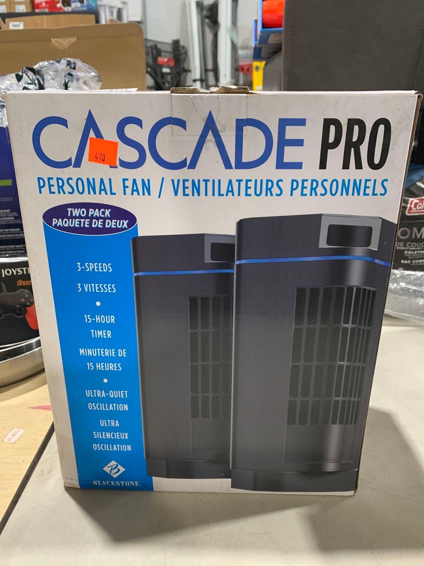 Cascade Box Fans Cascade Pro Personal Fan - Set of 2