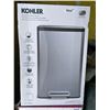 Image 1 : Kohler Stainless Steel Step Trash Can 47L