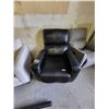 Image 1 : Brown Leather Like  Electric Recliner Chair with USB Charge Port