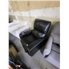 Image 2 : Brown Leather Like  Electric Recliner Chair with USB Charge Port
