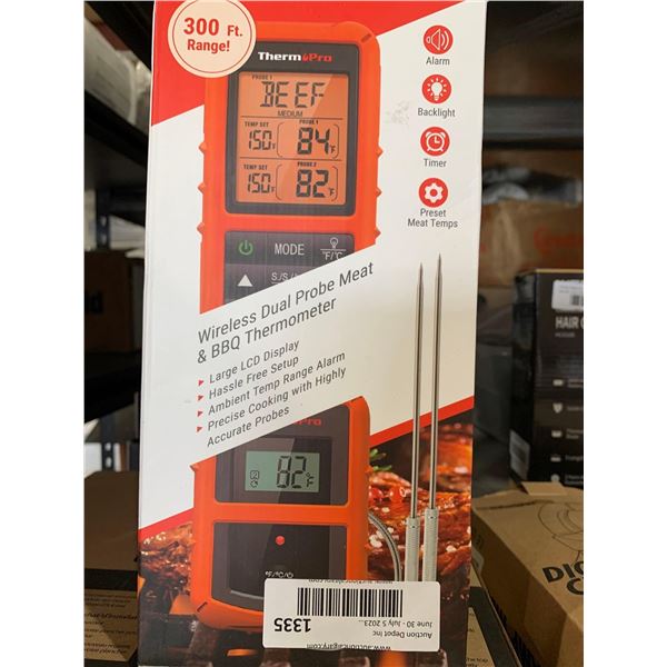 Wireless Dual Probe Meal & BBQ Thermometer