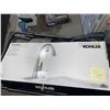 Image 1 : Kohler Anessia Touchless Pull Down Stainess faucet (missing bracket)