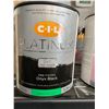 Image 4 : CIL Premium Platinum Interior Latex Paint, contractors pack of 6 x 3.78L - white & black