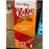 Image 1 : KitKat Caramel Crips Jumbo Bars 15 x 120g