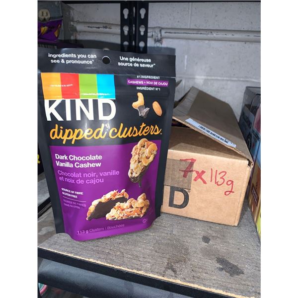 Kind zdipped Clisters dark chocolate 7 x 113g
