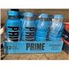 Image 1 : Prime Blue Raspberry Energy Drink 12x500ml